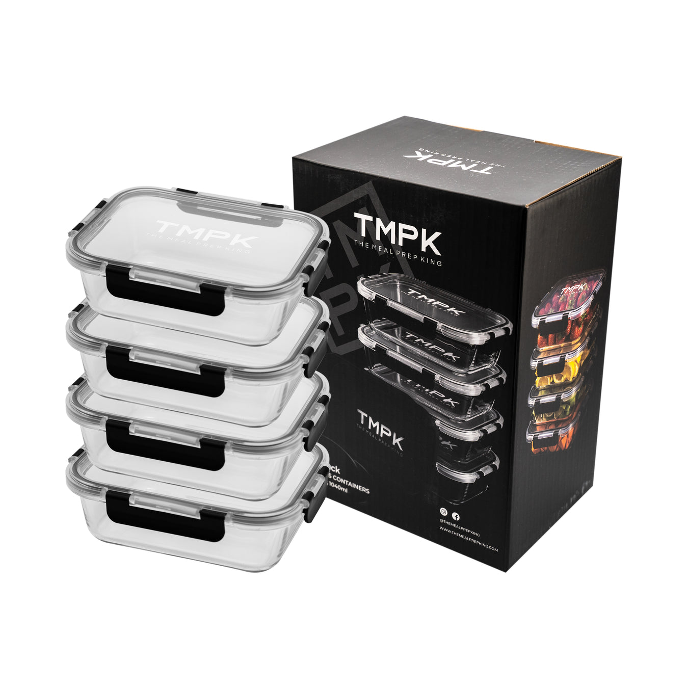 Glass TMPK Containers