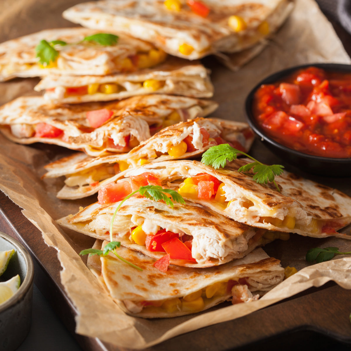 Chicken Quesadillas