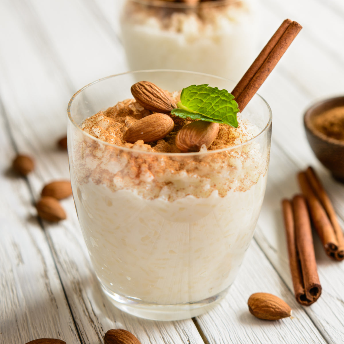 Almond Rice Pudding