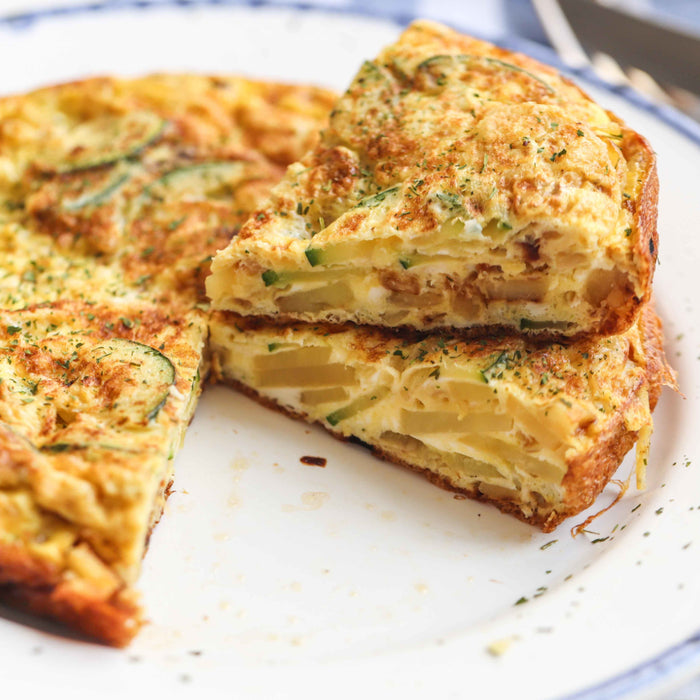 Spanish Courgette Tortilla