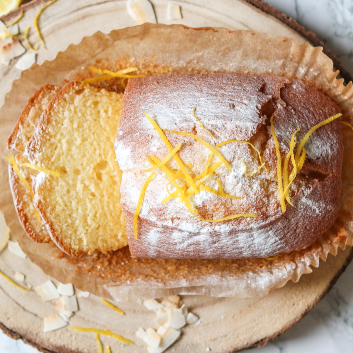 Lemon & Coconut Cake