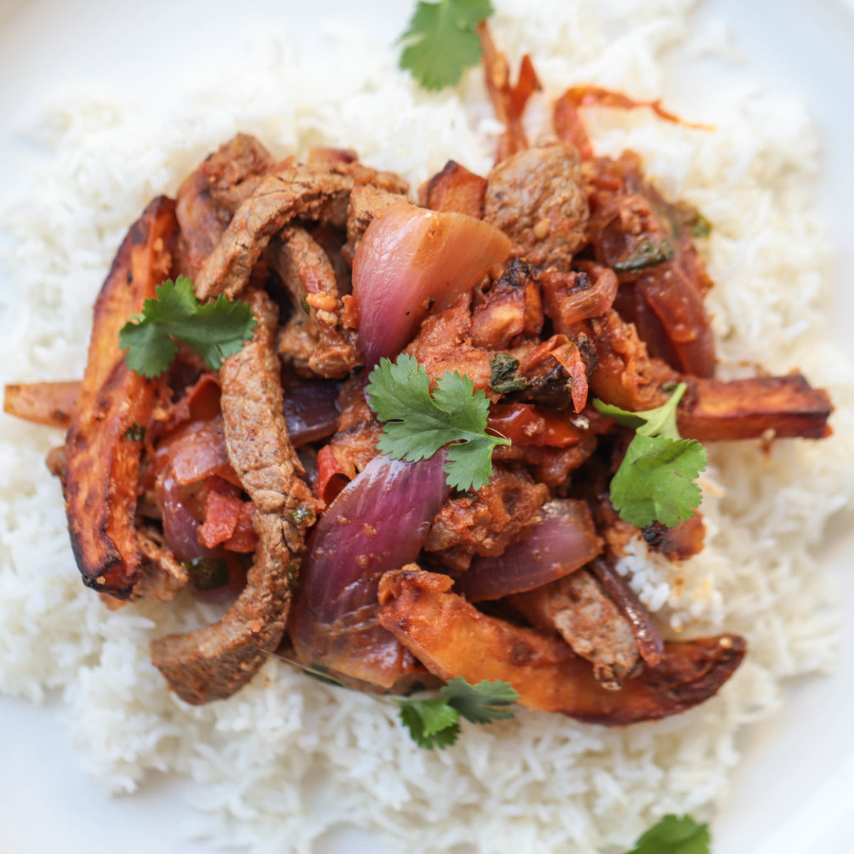 Peruvian Lomo Saltado