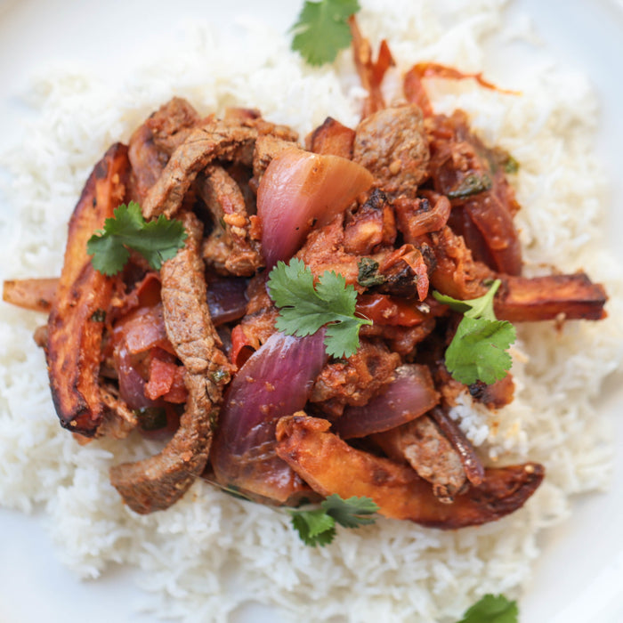 Peruvian Lomo Saltado