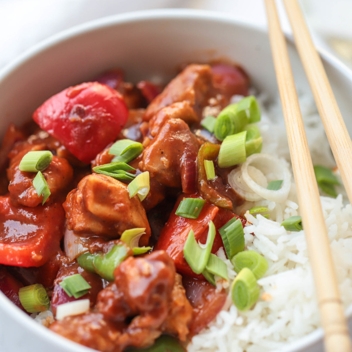Indo-Chinese Style Chilli Chicken