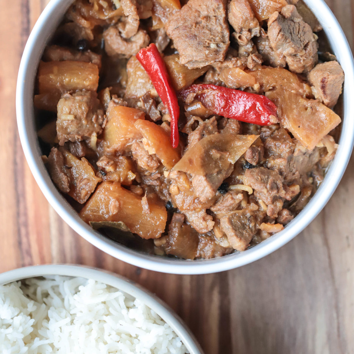 Filipino-Style Pineapple & Pork Adobo