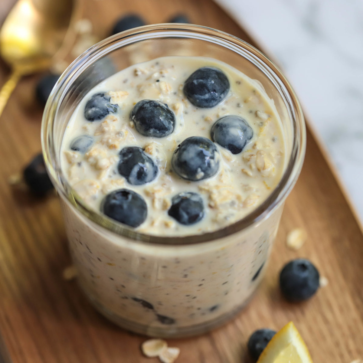 Blueberry & Lemon Overnight Oats