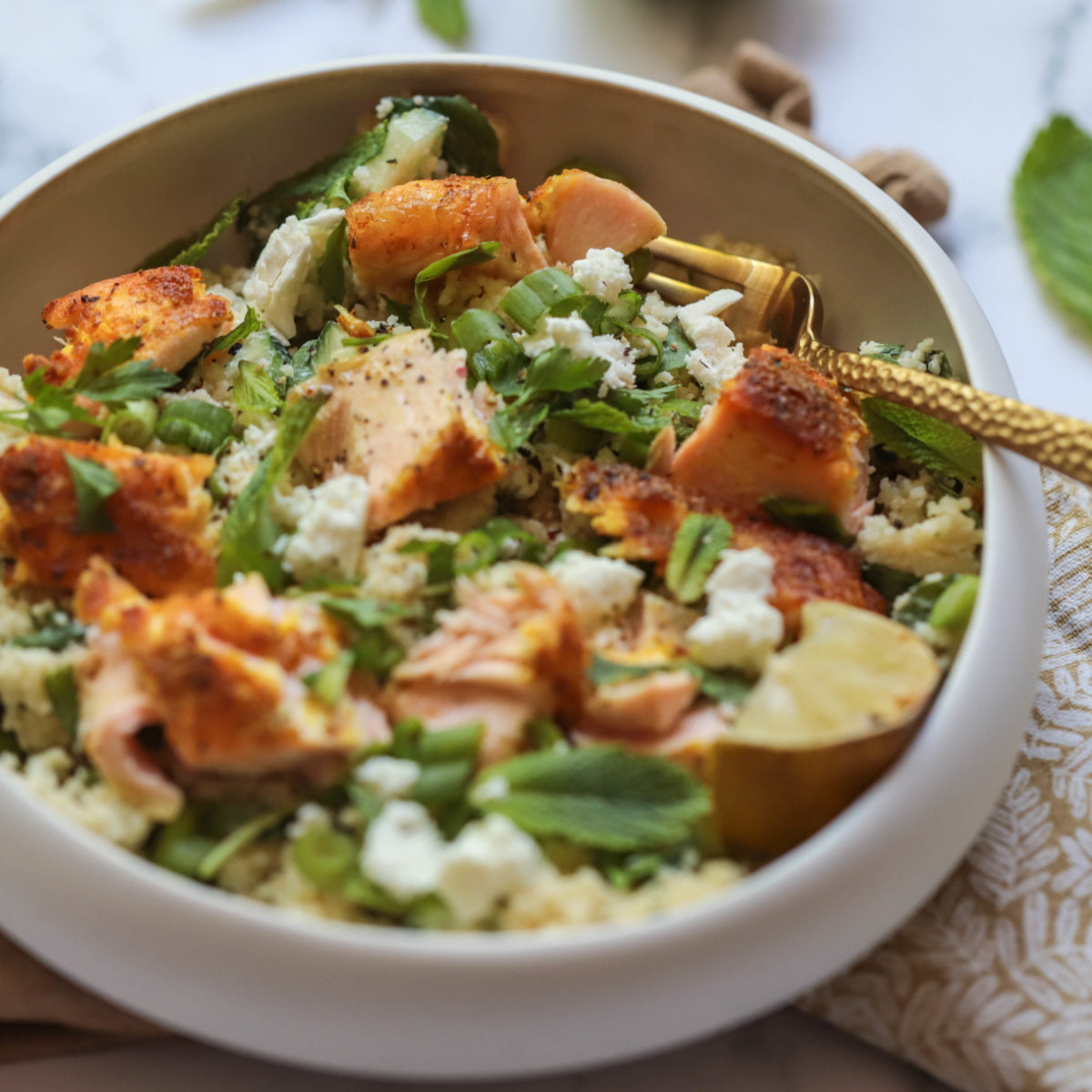 Salmon Couscous Salad