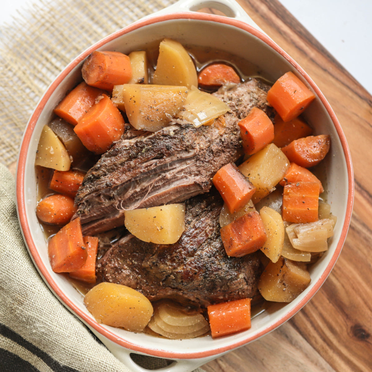 Slow Cooker Rump Roast