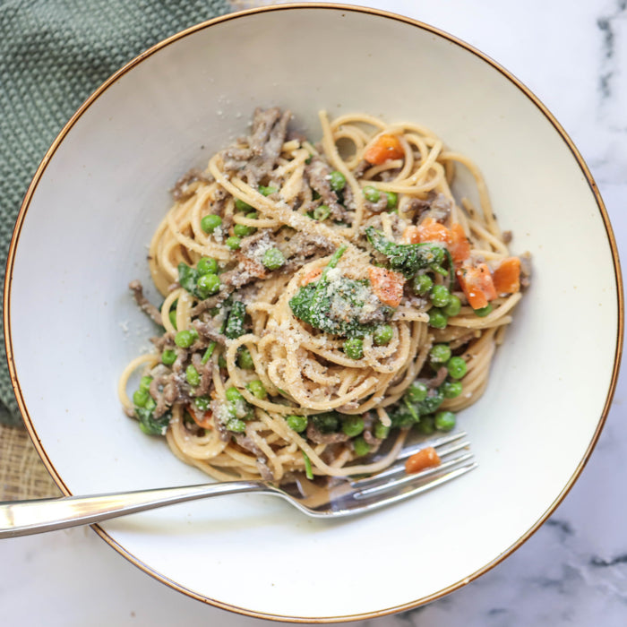 Spring Pasta Bolognese