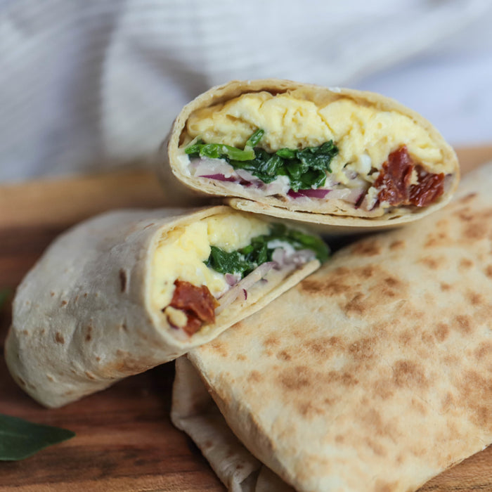 Mediterranean Breakfast Wrap