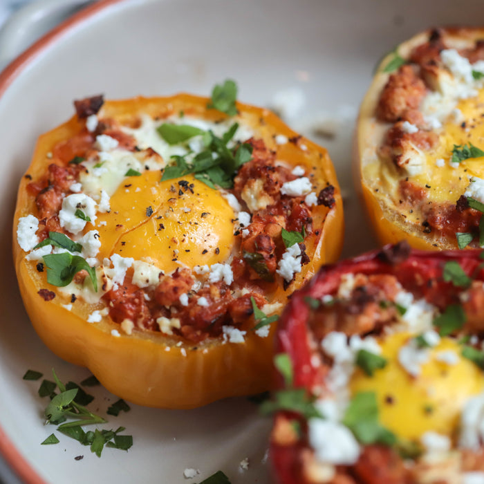 Bolognese Stuffed Peppers