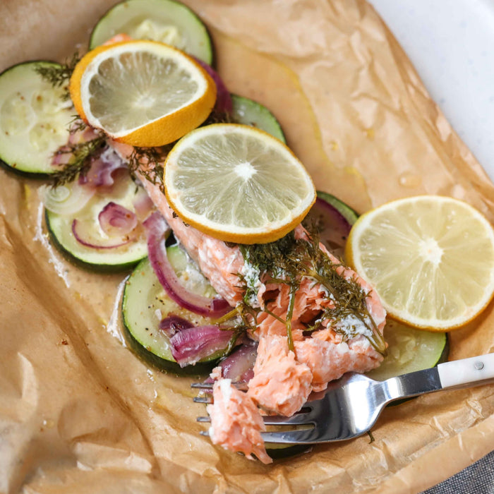 Salmon En Papillote