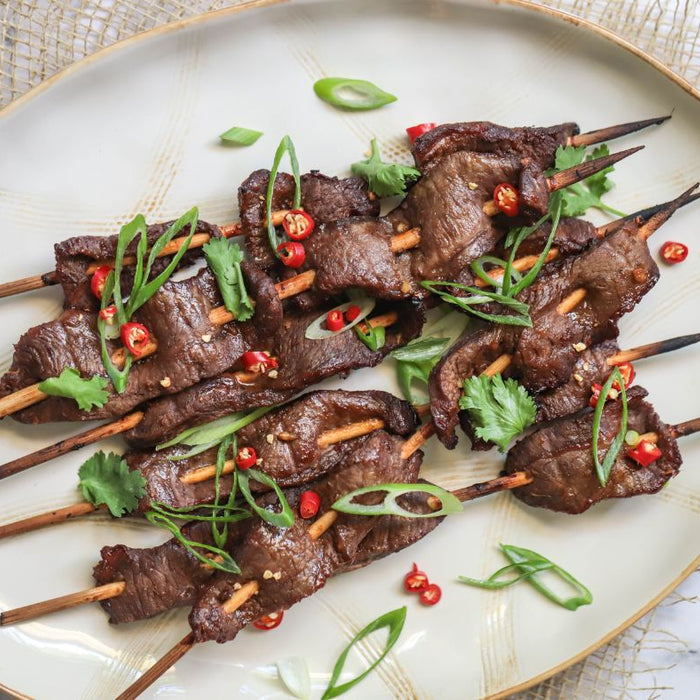 Teriyaki Beef Skewers