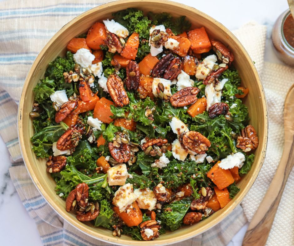 Roasted Pumpkin & Pecan Salad