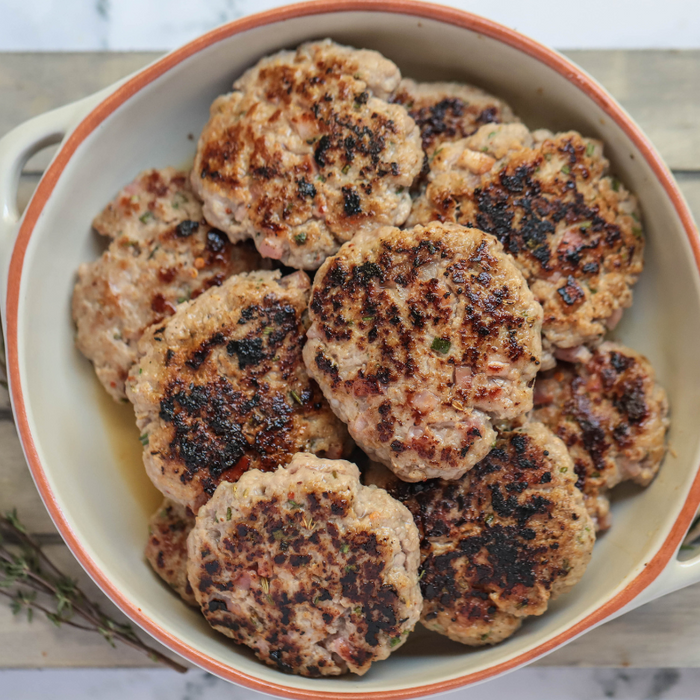 Homemade High Protein Breakfast Sausage