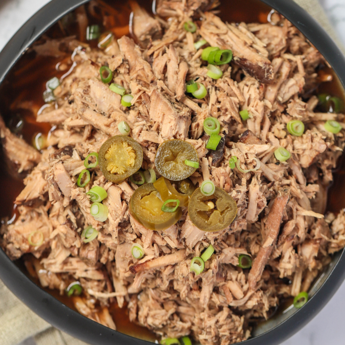 Slow Cooked Filipino Adobo Pulled Pork