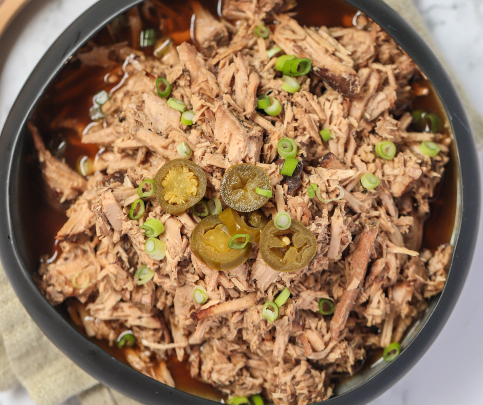 Slow Cooked Filipino Adobo Pulled Pork