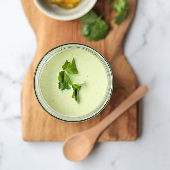 Spicy Cilantro Yogurt Sauce