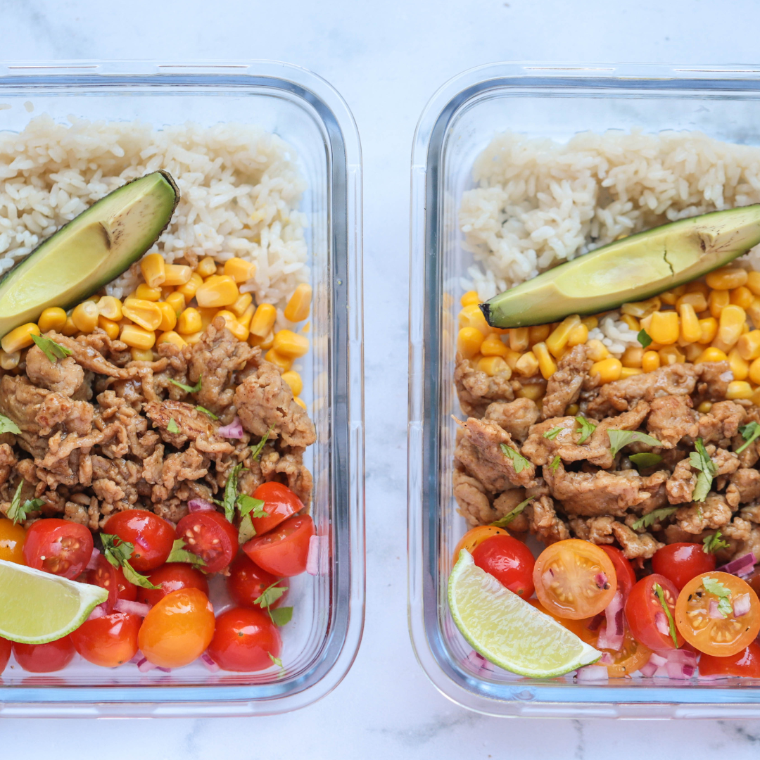 Turkey Taco Meal Prep Bowls