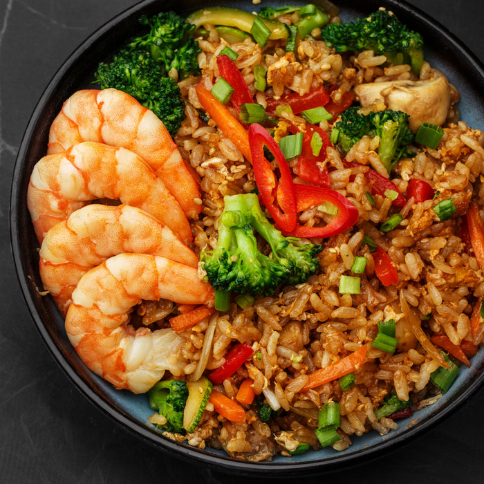 Teriyaki Prawn Stir Fry