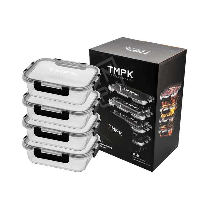 TMPK Glass Meal Prep Containers