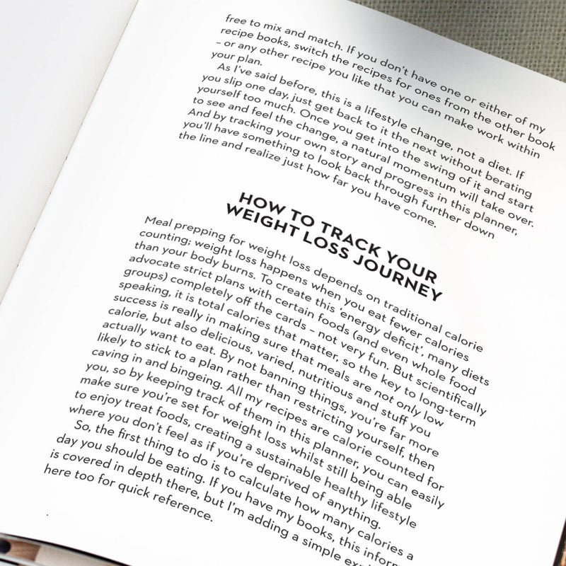 The Meal Prep King: Weekly Planner