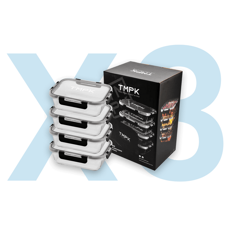 The Meal Prep King Glass Container Bundle